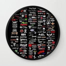 Rock and roll Band Wall Clock