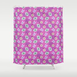 Cats Dogs Birds! Shower Curtain
