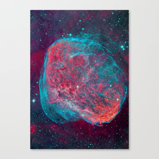 Crescent Nebula Canvas Print