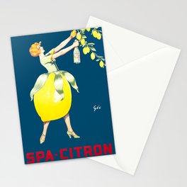 Vintage  Advertising Poster - Geo Spa Citron, 1925 Stationery Cards