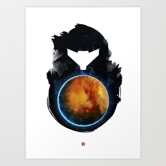 Metroid Prime Art Print