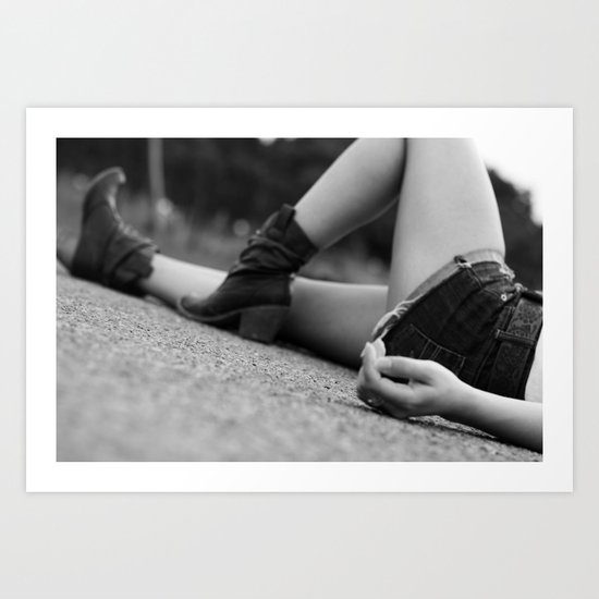 Summer Concrete Art Print