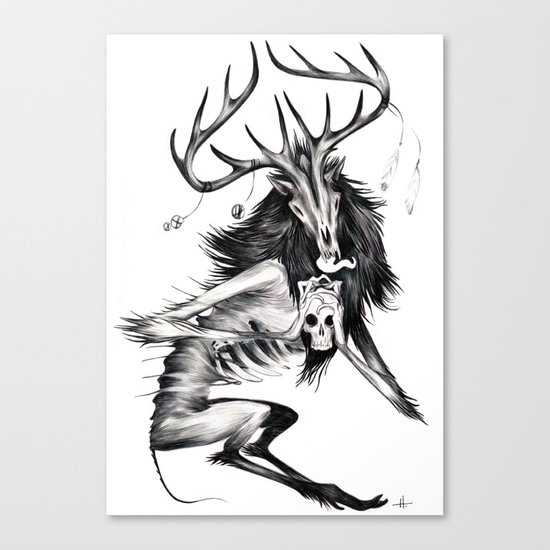 Wendigo Canvas Print