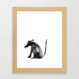 doggy biggy Framed Art Print | Ink, Friendly, Dog, Artwork, Illustration, Ink Pen, Drawing, Pet, Animal, Friend 