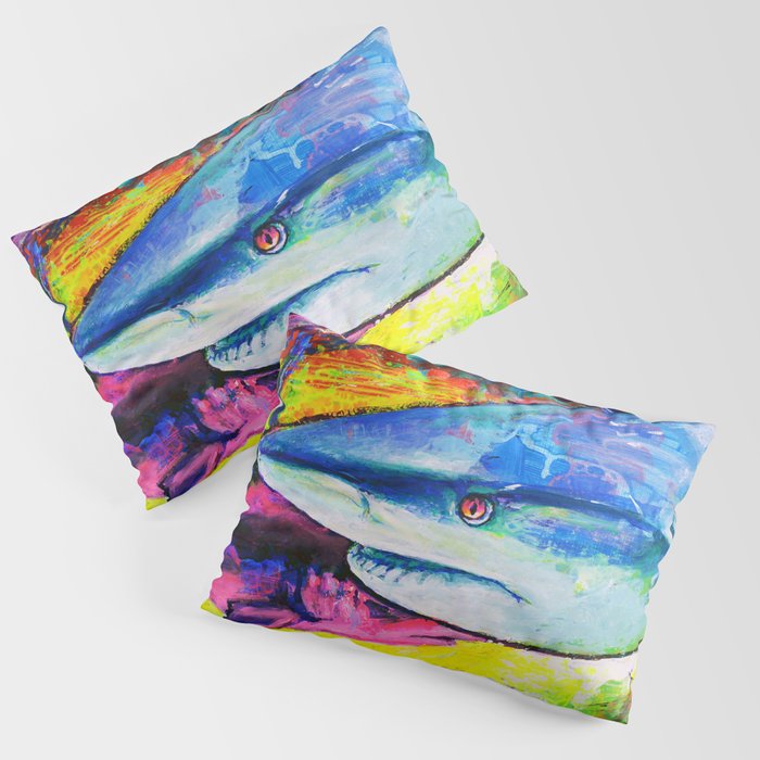 Shark Colors Pillow Sham