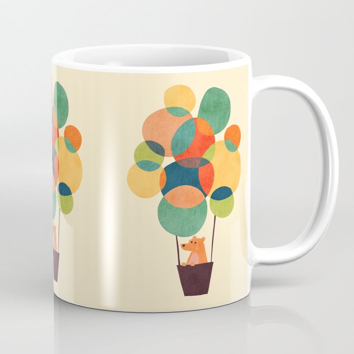 Whimsical Hot Air Balloon Coffee Mug