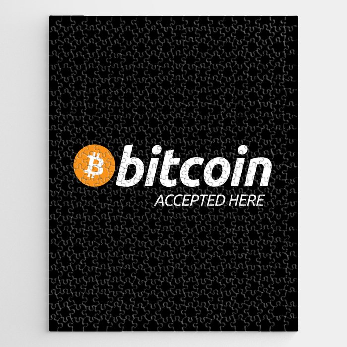 Bitcoin Accepted Jigsaw Puzzle