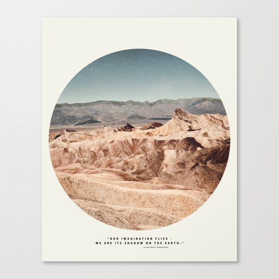 Death Valley Imaginaries Canvas Print
