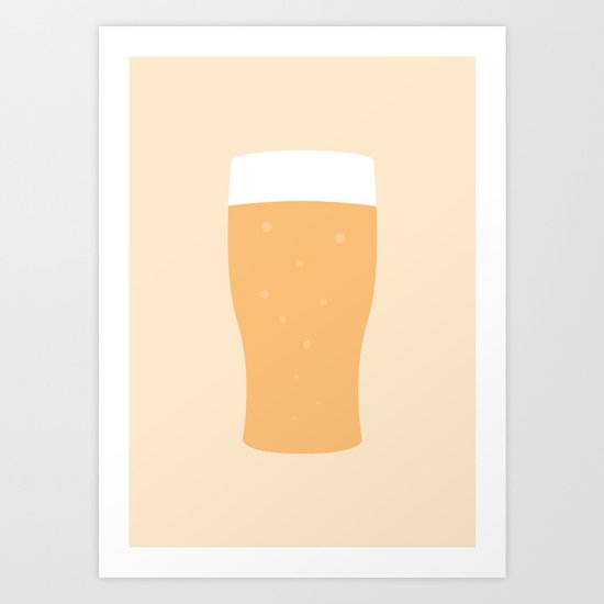 #80 Beer Art Print
