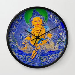 Five Jambhalas Thangka Wall Clock