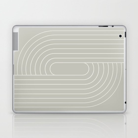 Oval Lines Abstract XLV Laptop & iPad Skin