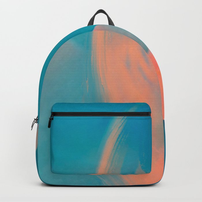 August Sunset Abstract 1 Backpack