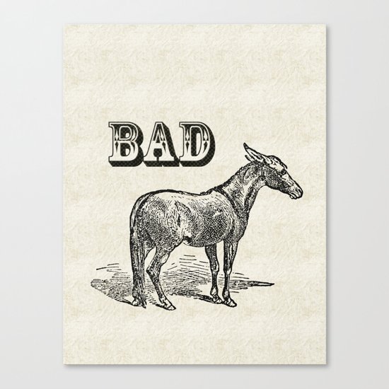 Bad Ass Canvas Print