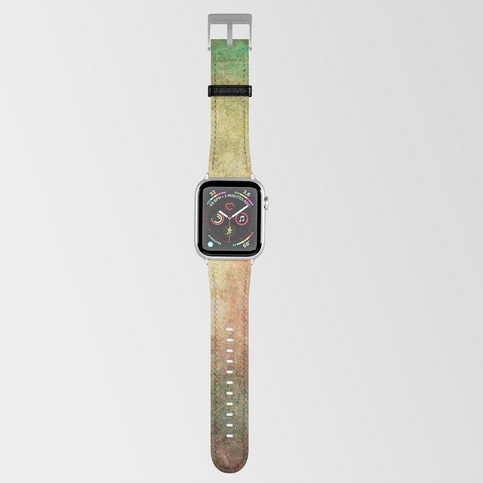 Old red green yellow Apple Watch Band