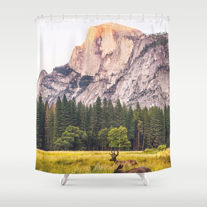 Mountain National Park Shower Curtain
