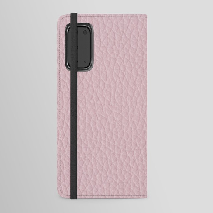 Faux Leather - Plush Pink Android Wallet Case