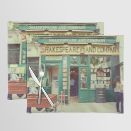 Unfocused Paris Nº 5 | Shakespeare and Co. bookshop | Out of focus photography Placemat