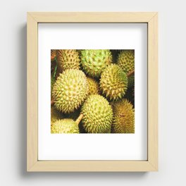 Graphic_Fruits Recessed Framed Print
