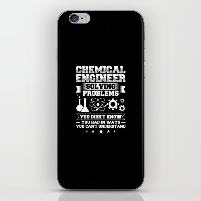 Chemical Engineer Chemistry Engineering Science iPhone Skin