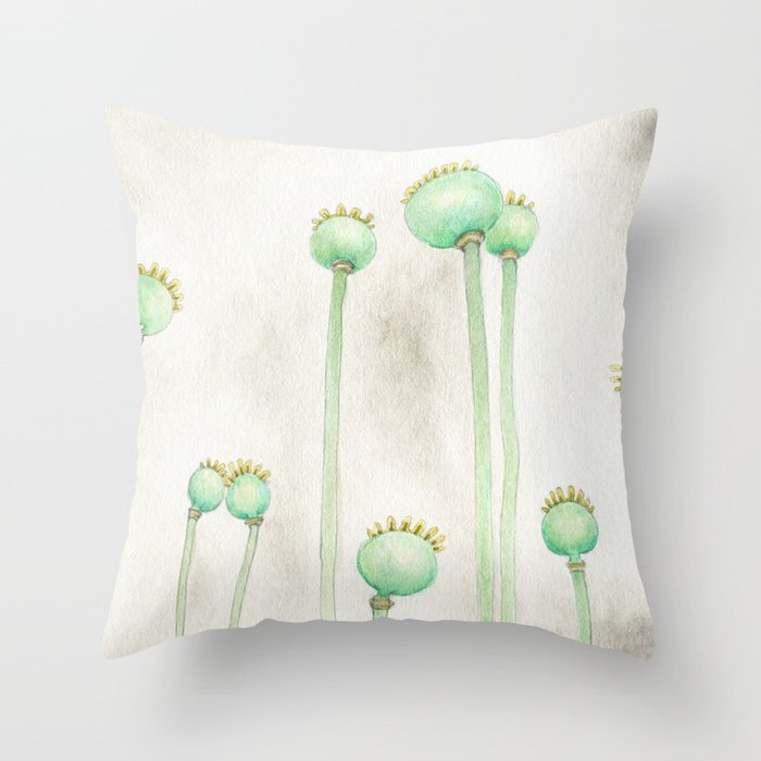 pod family throw pillow
