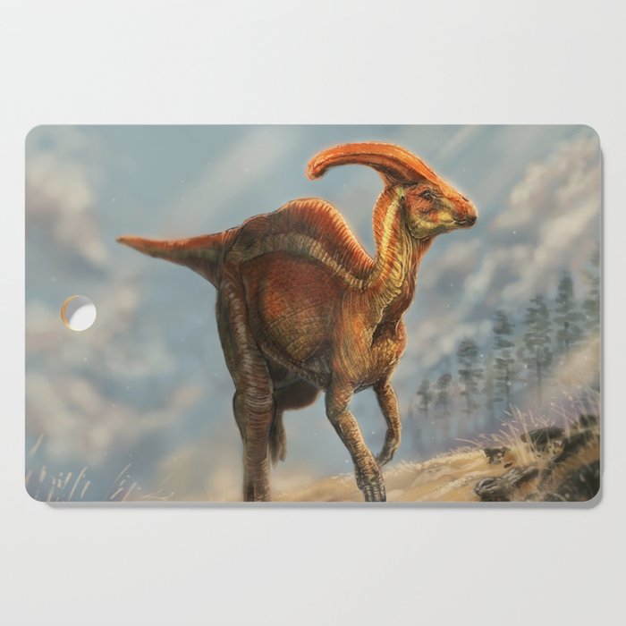 Radiance - Parasaurolophus Cutting Board