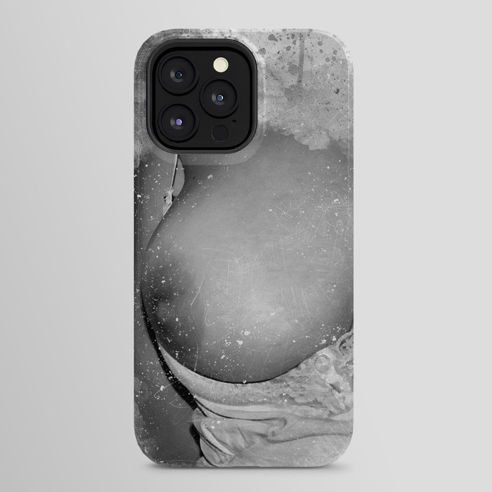 Naked breast iPhone Case