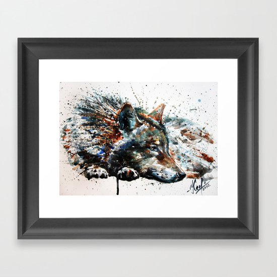 Wolf Framed Art Print