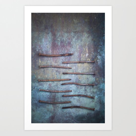 Ten Nails Art Print
