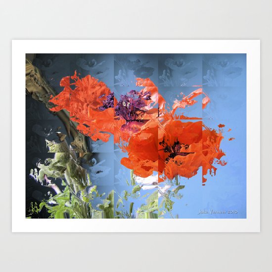 Put on Your Red Shoes and Dance the Blues Art Print