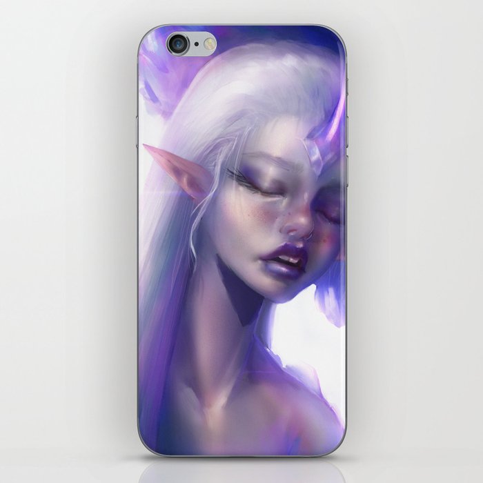 Purple Diamond iPhone Skin