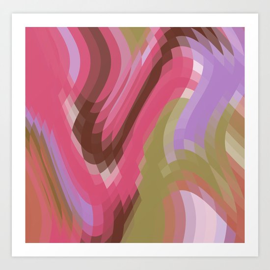 Colour Trend Art Print
