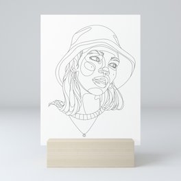 Her Lines .10 Mini Art Print