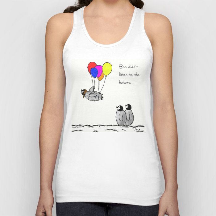To be a Flying Penguin Tank Top