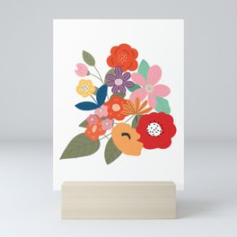 Floral Fancies Mini Art Print