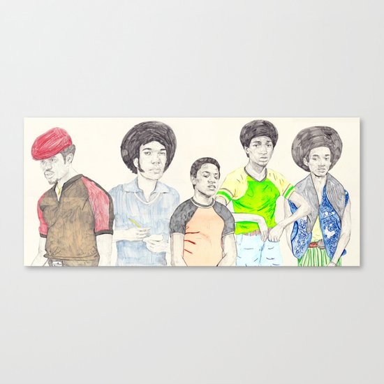 The Get dOWN Canvas Print