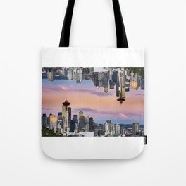 Seattle Rainbow Reflection Tote Bag