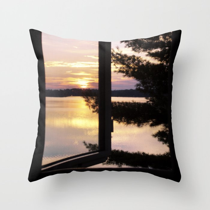 Room With A View Throw Pillow