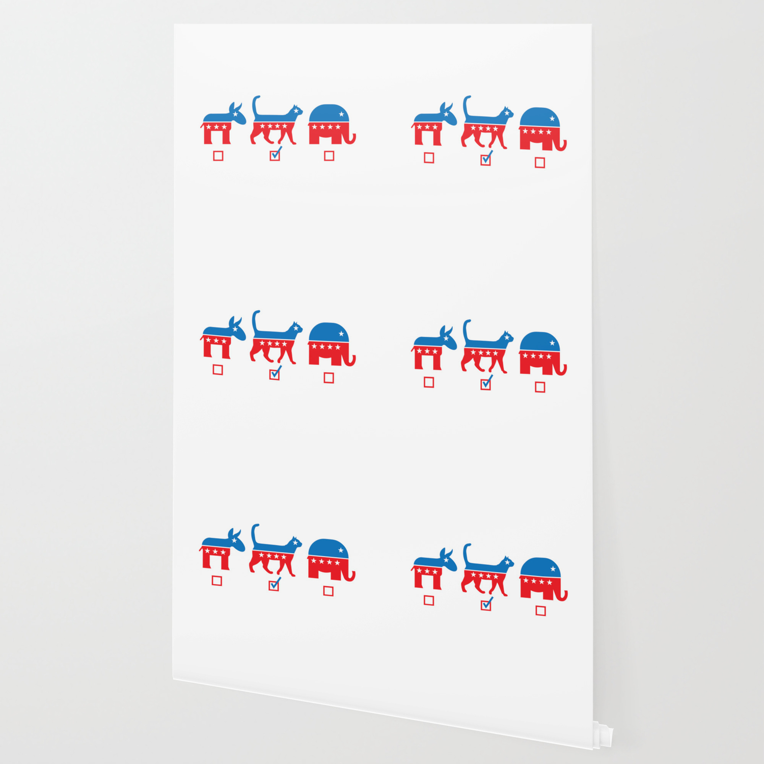 Animals My Vote Cat Funny Political Wallpaper By Passionloft