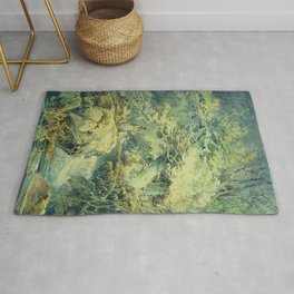  The Angler by Joseph Mallord William Turner Area & Throw Rug