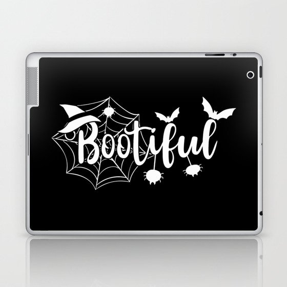 Bootiful Halloween Spooky Cool Laptop & iPad Skin