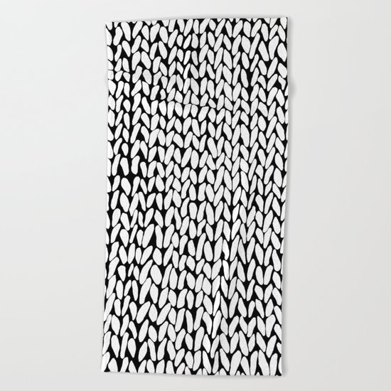 Hand Knitted Loops Beach Towel