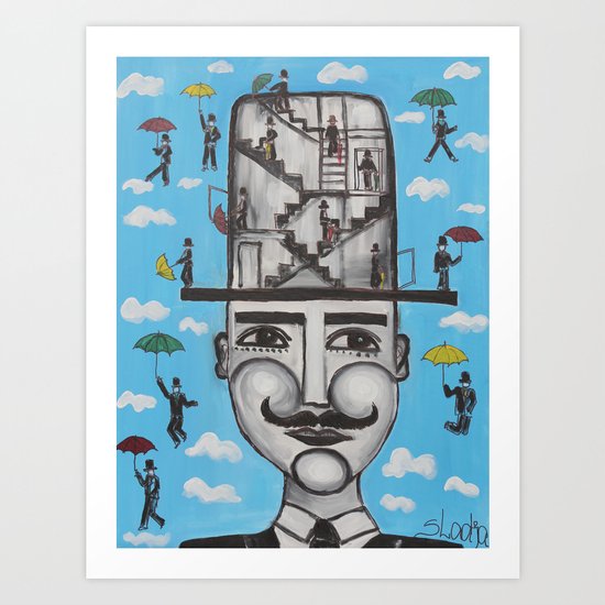 It's time for a new hat Mister Art Print