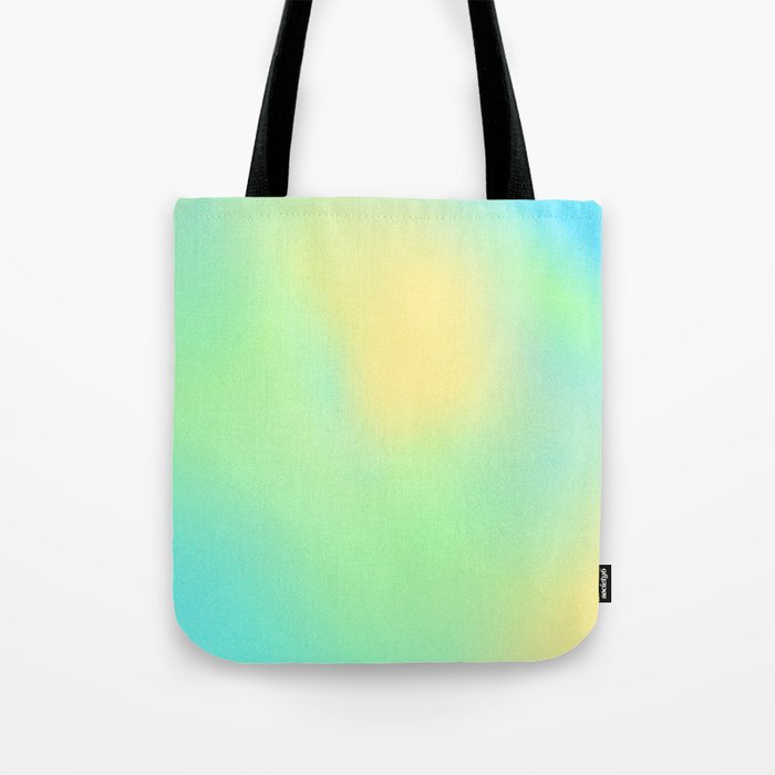 AURA | Amor Fati | Calm Positive Energy | Pastel Gradient Art Tote Bag