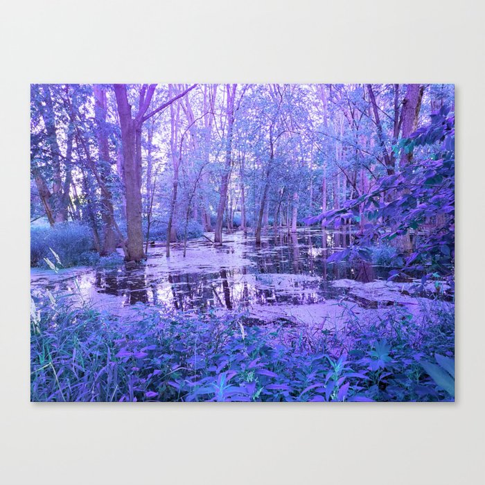 Blue Waters Canvas Print