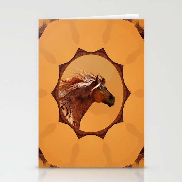 HORSE - An Appaloosa called Ginger Stationery Cards