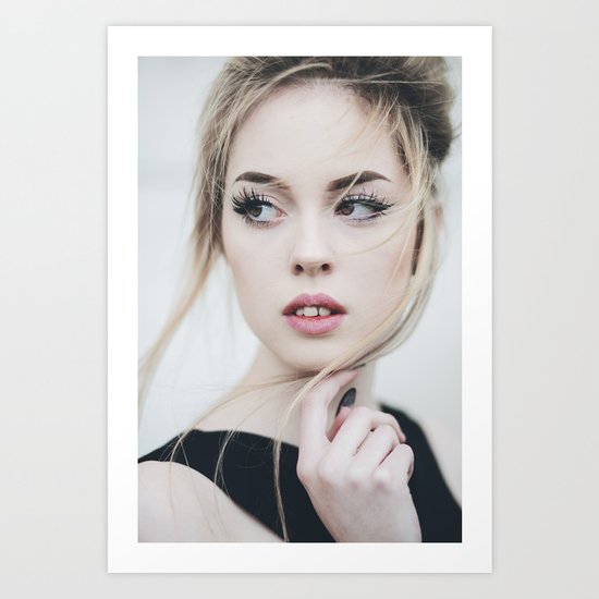 Blond Art Print