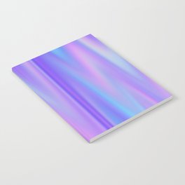 Iridescent Holographic Abstract Colorful Pattern Notebook