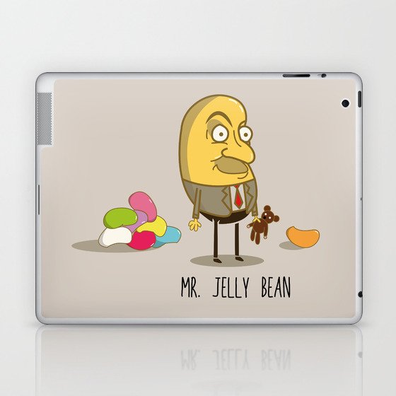 Mr. Jelly Bean Laptop & iPad Skin