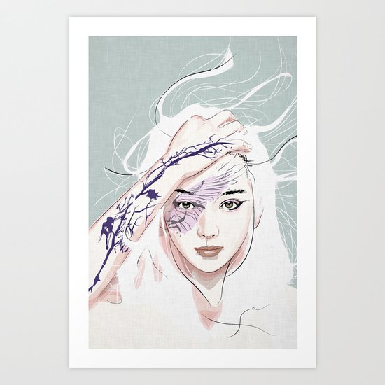 awake Art Print
