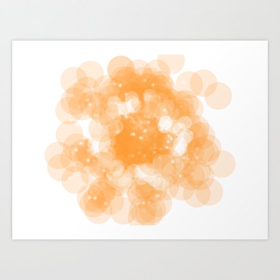 Super Orange Art Print